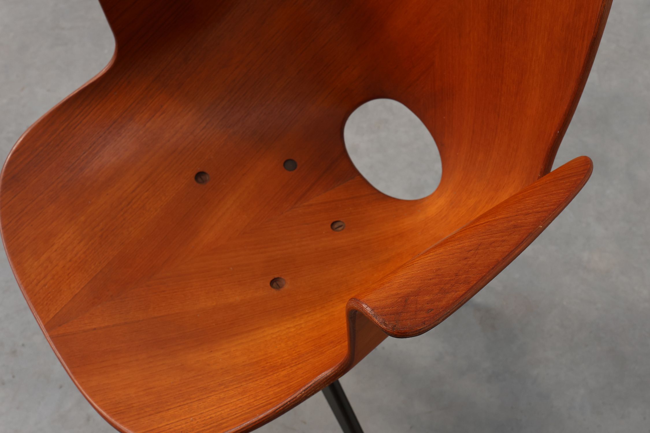 Medea office chair by Vittorio Nobili for Fratelli Tagliabue, Italy 1950sthumbnail